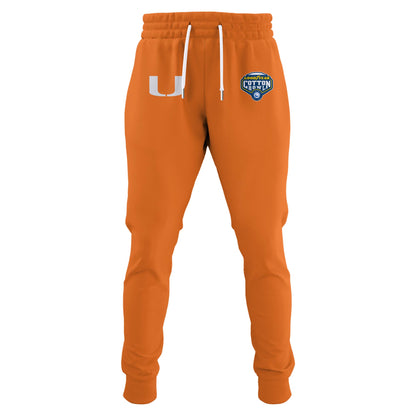 Miami Hurricanes Football Cotton Bowl Champions 2025 Combo Sweatshirt