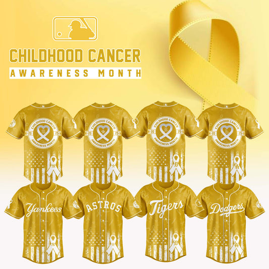 _ MLB x Childhood Cancer Awareness Month 2025 Jersey Editions Limited