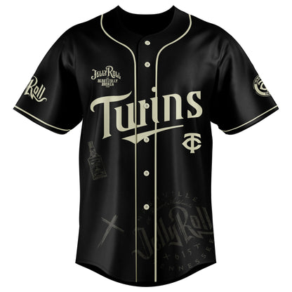 Minnesota Twins x Jelly Roll Baseball Jersey 2025 Limited Edition