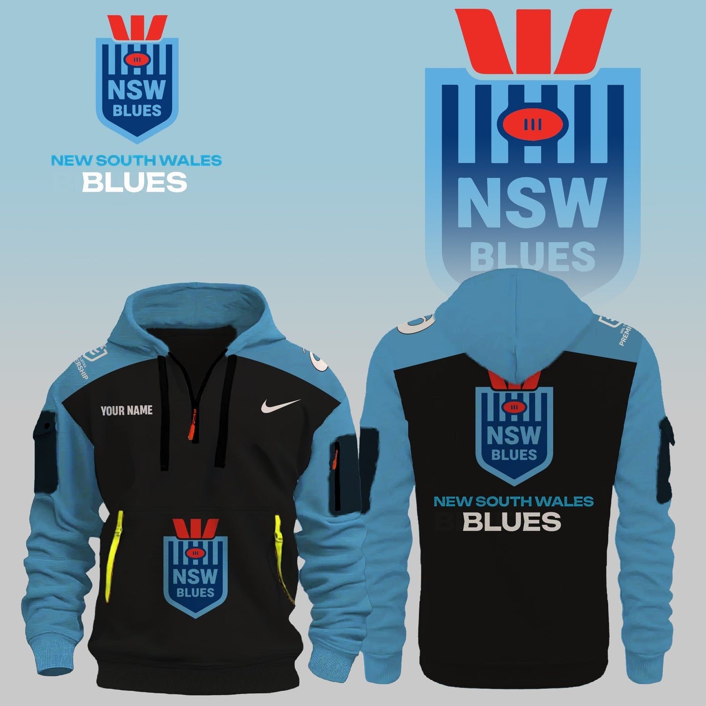 New South Wales Blues State of Origin 2025 New Hoodie Limited Edition