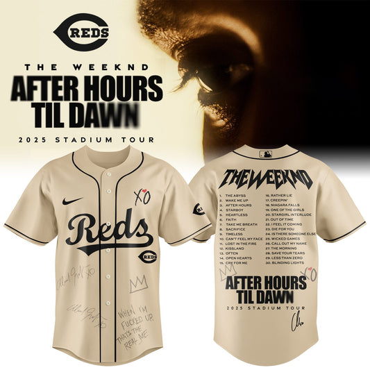 CIN x The Weeknd After Hours Til Dawn Jersey Limited Edition