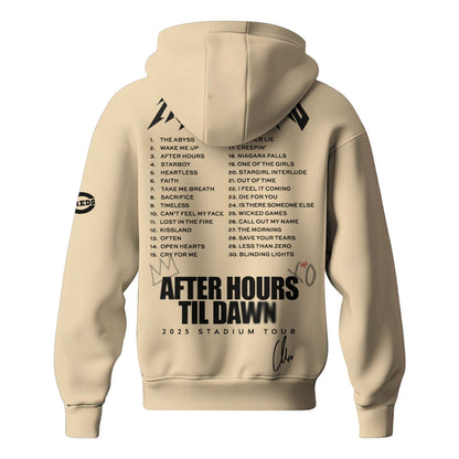 CIN x The Weeknd After Hours Til Dawn Hoodie Limited Edition