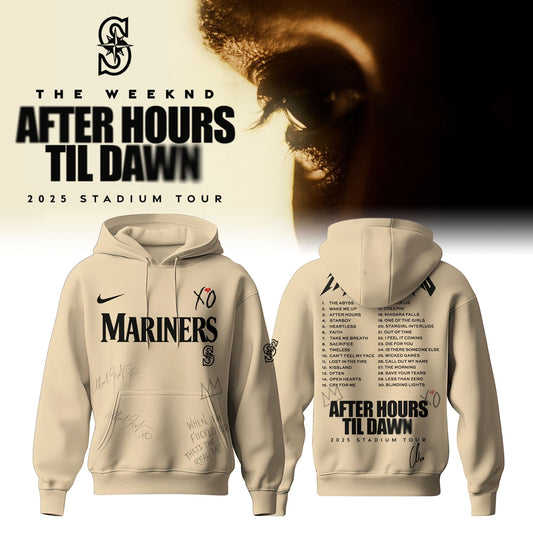 SEA x The Weeknd After Hours Til Dawn Hoodie Limited Edition