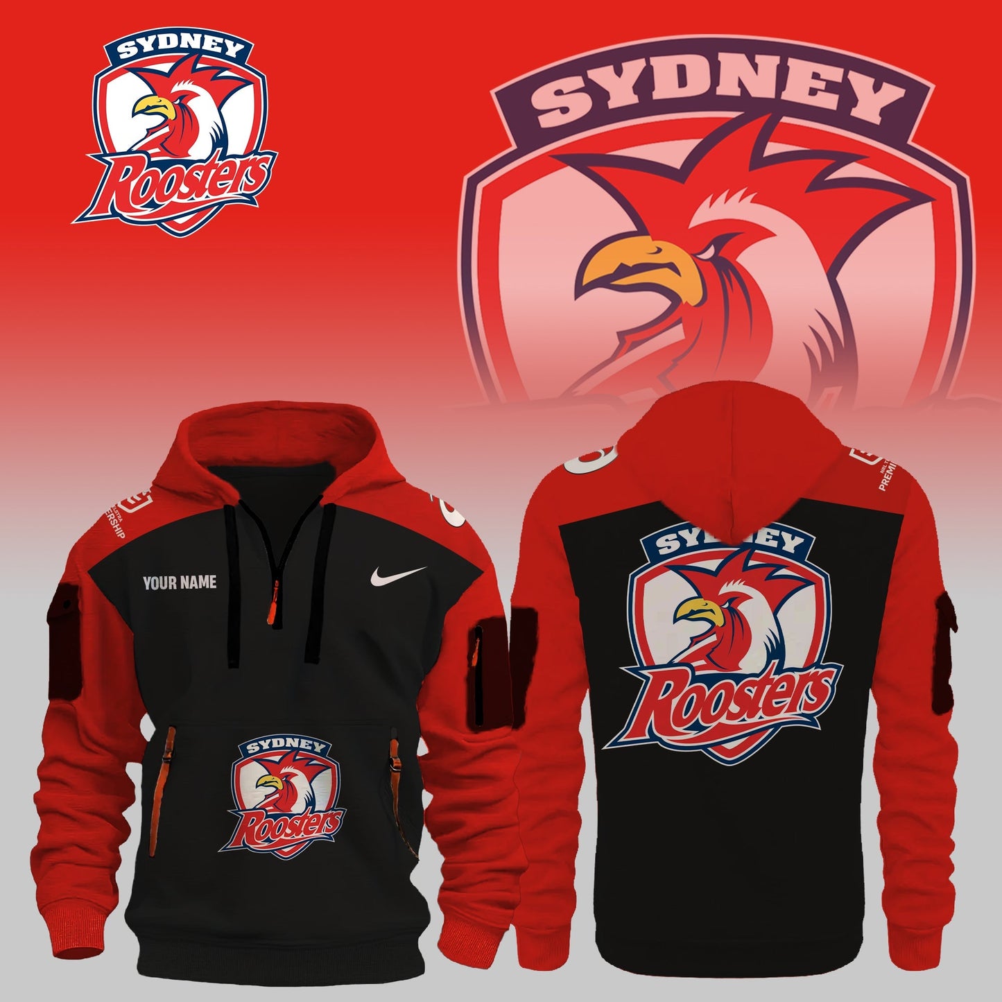 Sydney Roosters 2025 New Hoodie Limited Edition
