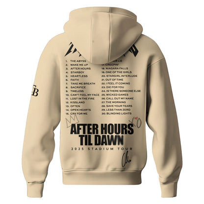 TB x The Weeknd After Hours Til Dawn Hoodie Limited Edition
