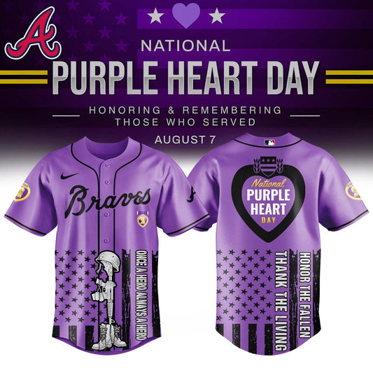 ATL x Purple Heart Day Jersey Limited Edition
