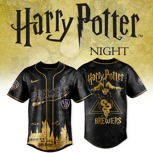 Milwaukee Brewers x Harry Potter New Collection Jersey