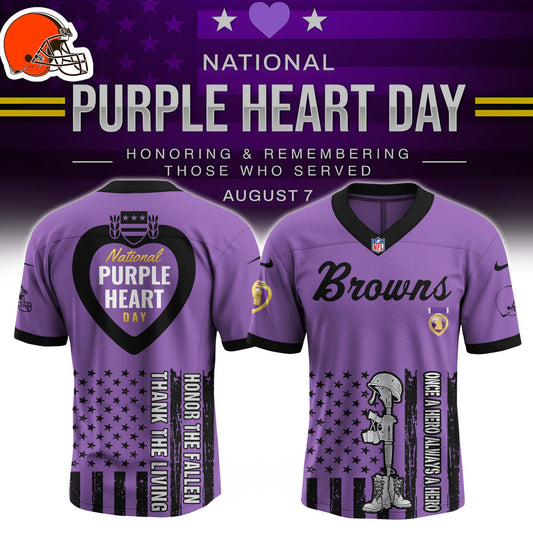 CLE x Purple Heart Day Jersey Limited Edition