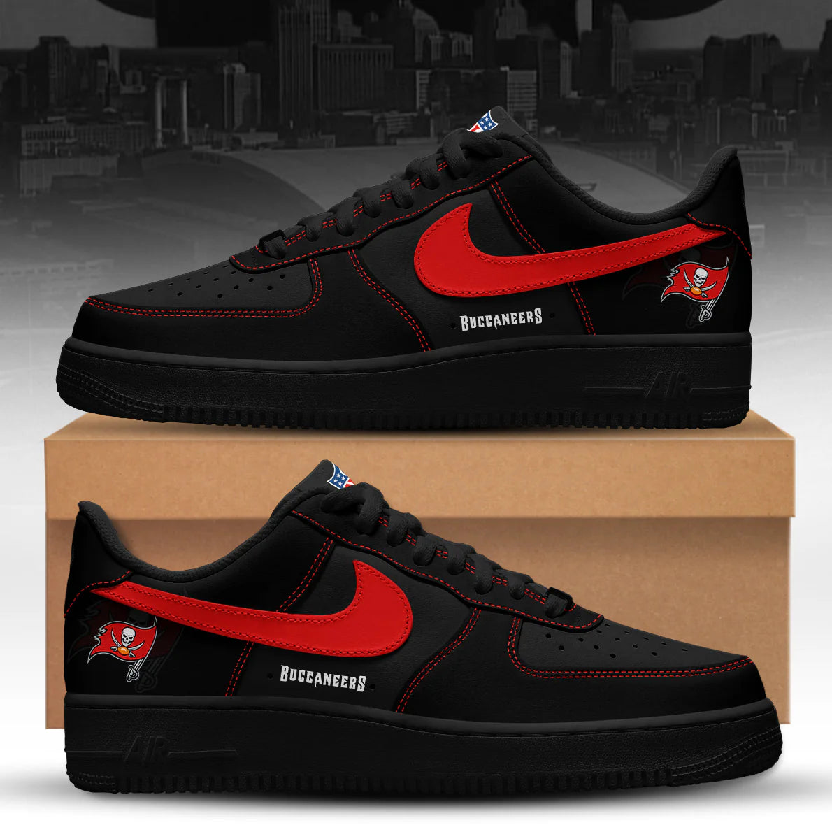 Tampa Bay Buccaneers AF1 Sneakers