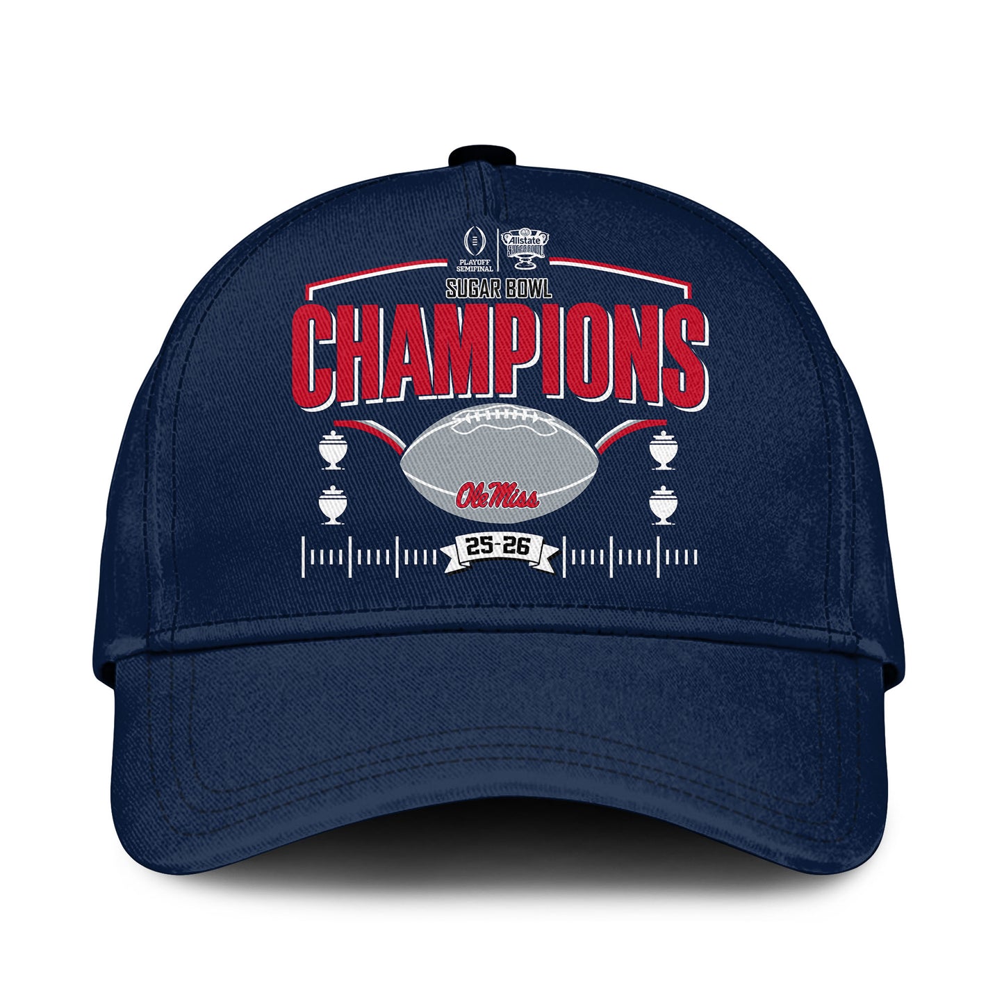 Ole Miss Rebels Special Fiesta Bowl Champions Limited Edition Combo Hoodie
