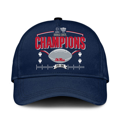 Ole Miss Rebels Special Fiesta Bowl Champions Limited Edition Combo Hoodie