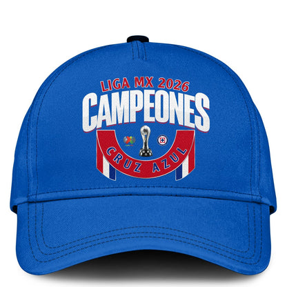 Cruz Azul Campeón del Clausura 2026 3D Apparel T-Shirt