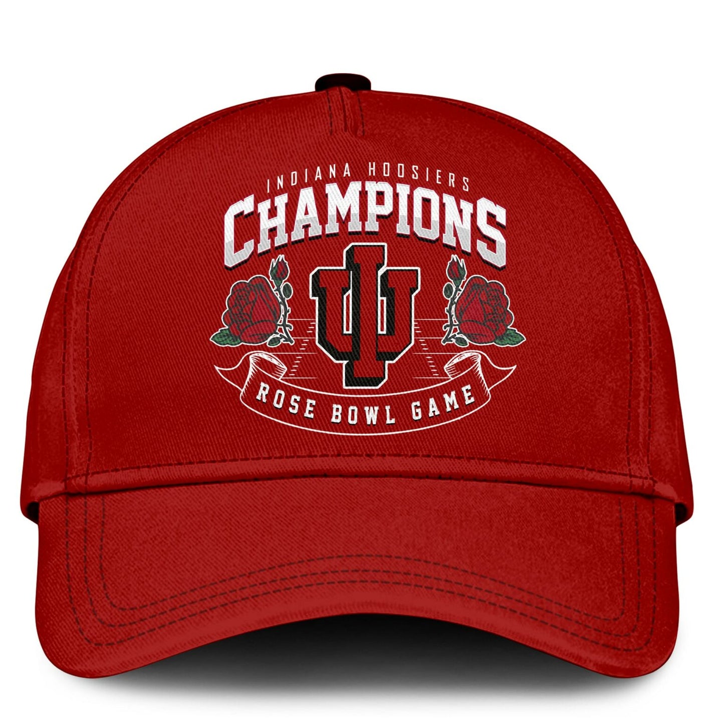 Indiana Hoosiers 2026 Rose Bowl Limited Half Zip Hoodie