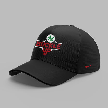 Limited Edition Ohio State Football “Buckle Up” Black Hoodie