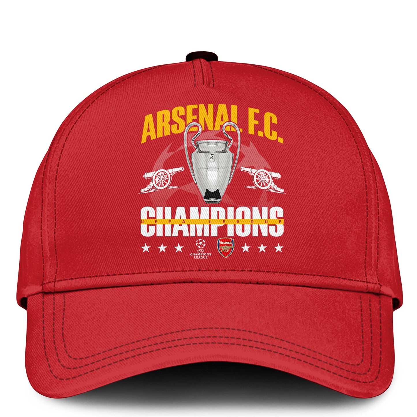 Arsenal F.C Special UEFA Champions of Europe 2026 Limited Edition Hoodie