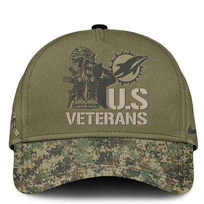 Miami Dolphins - Veteran Day 2025 Hoodie Limited Edions