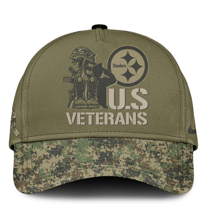 Pittsburgh Steelers - Veteran Day 2025 Hoodie Limited Edions