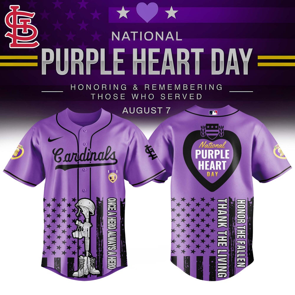 STL x Purple Heart Day Jersey Limited Edition