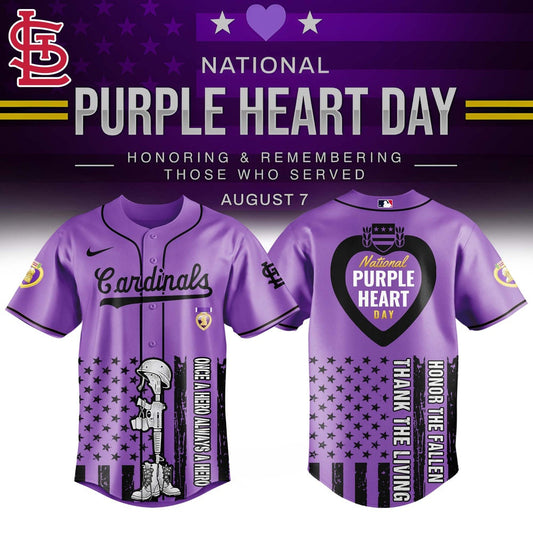 STL x Purple Heart Day Jersey Limited Edition