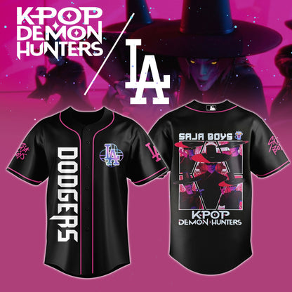 MLB x KPop Demon Hunters Saja Boys Jersey Editions Limited 2025