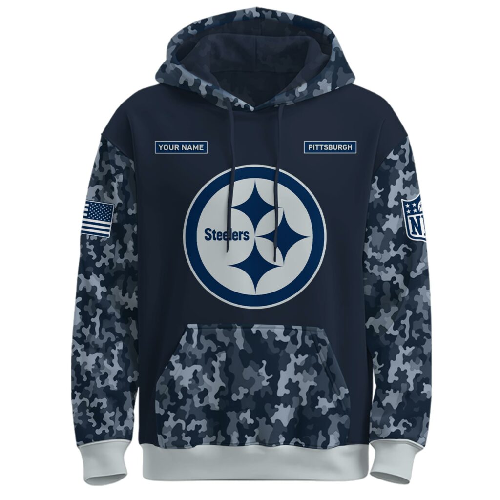 Pittsburgh Steelers Navy 250th Birthday Hoodie Limited Edions