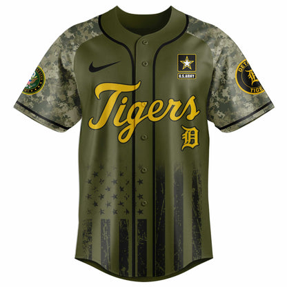 Detroit Tigers MLB x 250 U.S. ARMY Jersey 03