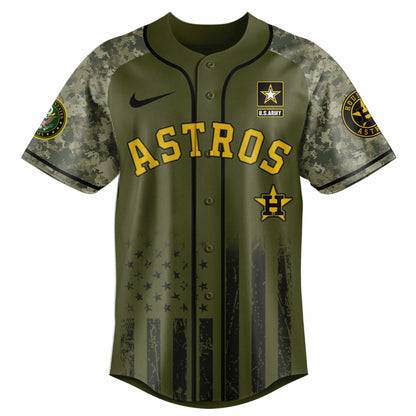 Houston Astros MLB x 250 U.S. ARMY Jersey 03