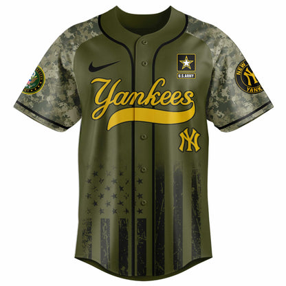 New York Yankees MLB x 250 U.S. ARMY Jersey 03