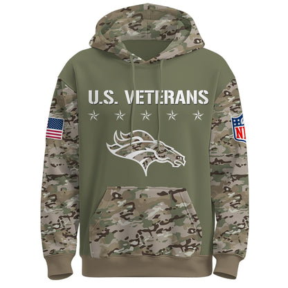 Denver Broncos - Veteran Day 2025 Hoodie Limited Edions