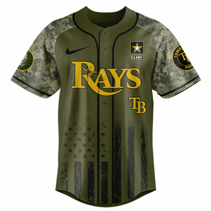 Tampa Bay Rays MLB x 250 U.S. ARMY Jersey 03