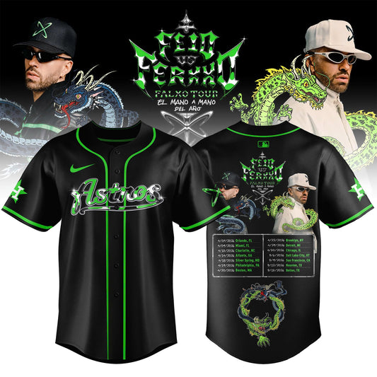 Houston Astros x FEID “Falxo Tour 2026” Limited Edition Jersey