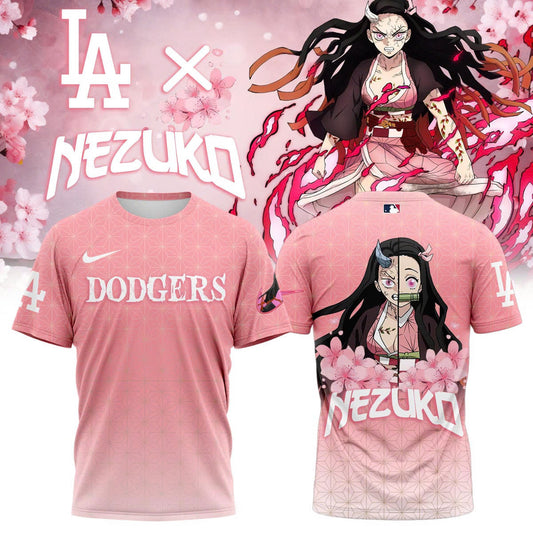 LA vs Demon slayer Kamado Nezuko Tshirt