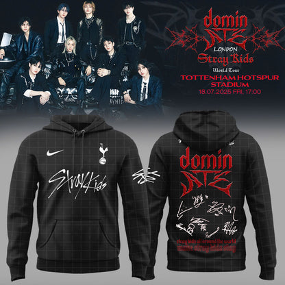 Limited Edition Tottenham Hotspur x Stray Kids Show Black Hoodie