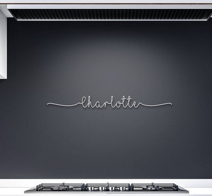 Metal First Name Sign, Kids Metal Name Sign, Wall Hanging Name Sign, Nursery Metal Decor, Name Metal Wall Art, Personalized Name Metal Sign