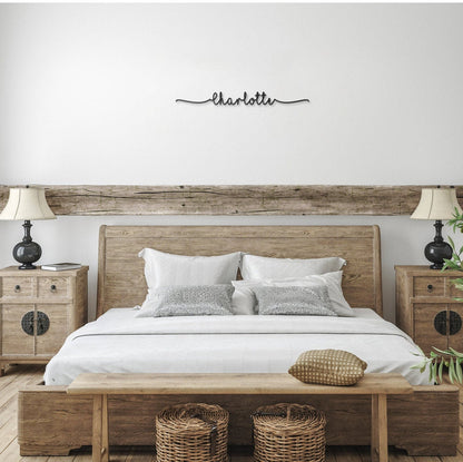 Metal First Name Sign, Kids Metal Name Sign, Wall Hanging Name Sign, Nursery Metal Decor, Name Metal Wall Art, Personalized Name Metal Sign