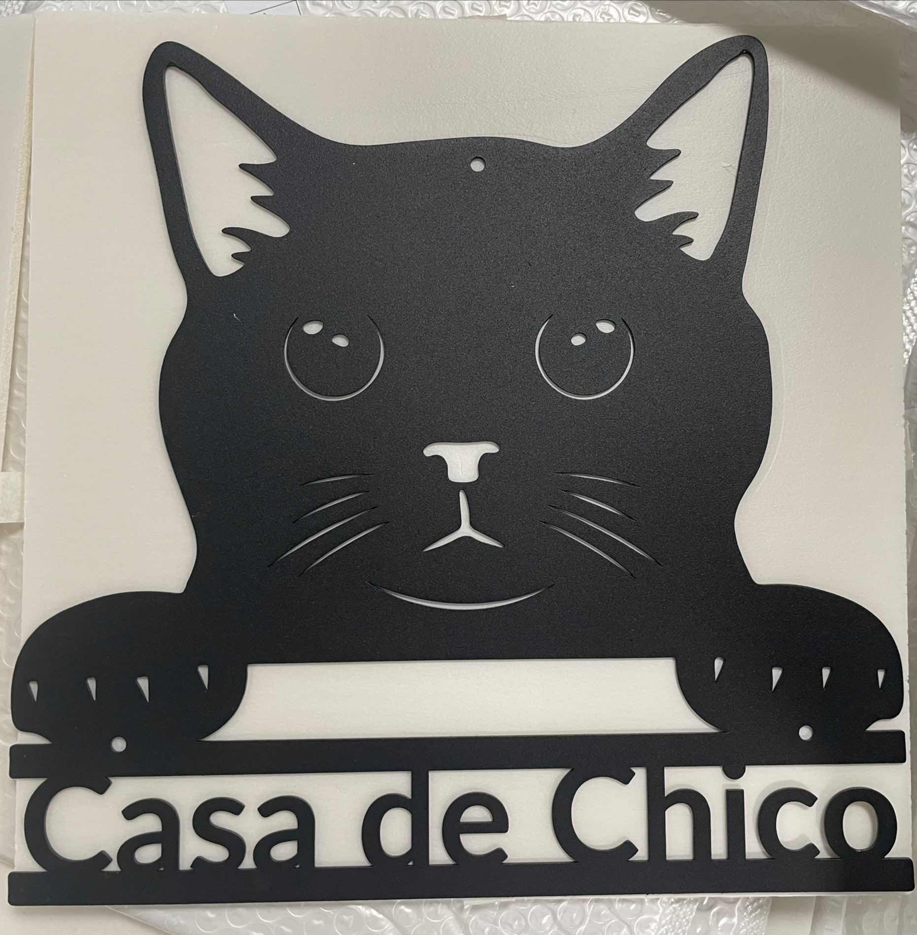 Custom Cat Metal Sign,Cat Lover Gift,Cat Wall Art,Personalized Cat Wall Decor,Room Decoration,Metal Cat Decor,Pet Sign