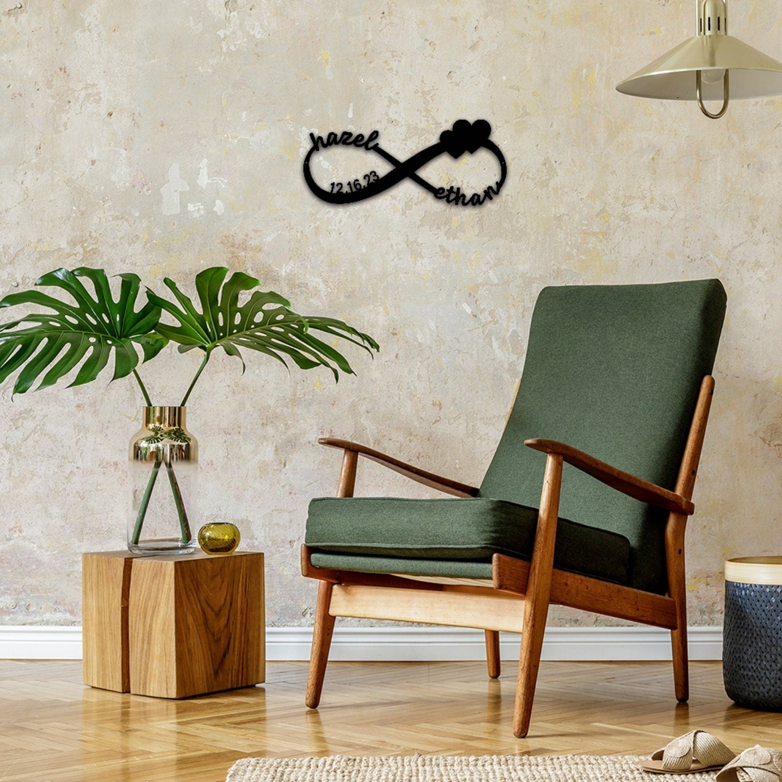 Metal Wedding Date Sign,Custom Infinity Sign,Personalized Wedding Gift for Couple,Engagement Gift,Anniversary Sign,Bridal Shower Gift