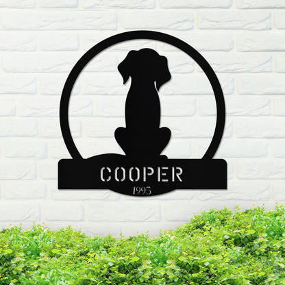 Metal Dog Lover Sign, Dog Lover Sign, Metal Pet Lover Sign, Home Decor Sign, Metal Front Door Sign, Housewarming Gift Idea