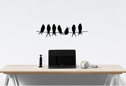 Birds on Branch Wall Art | Bird Branch Home Decor | Birds Wall Decor | Metal Wall Art Sign | Metal Birds on Branch | 003