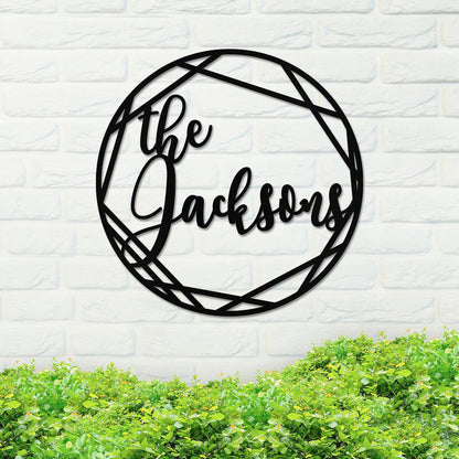 Metal Custom Name Sign, Personalized Sign, Custom Metal Sign, Metal Name Sign, Couple Gift, Metal Gift, Housewarming Gift