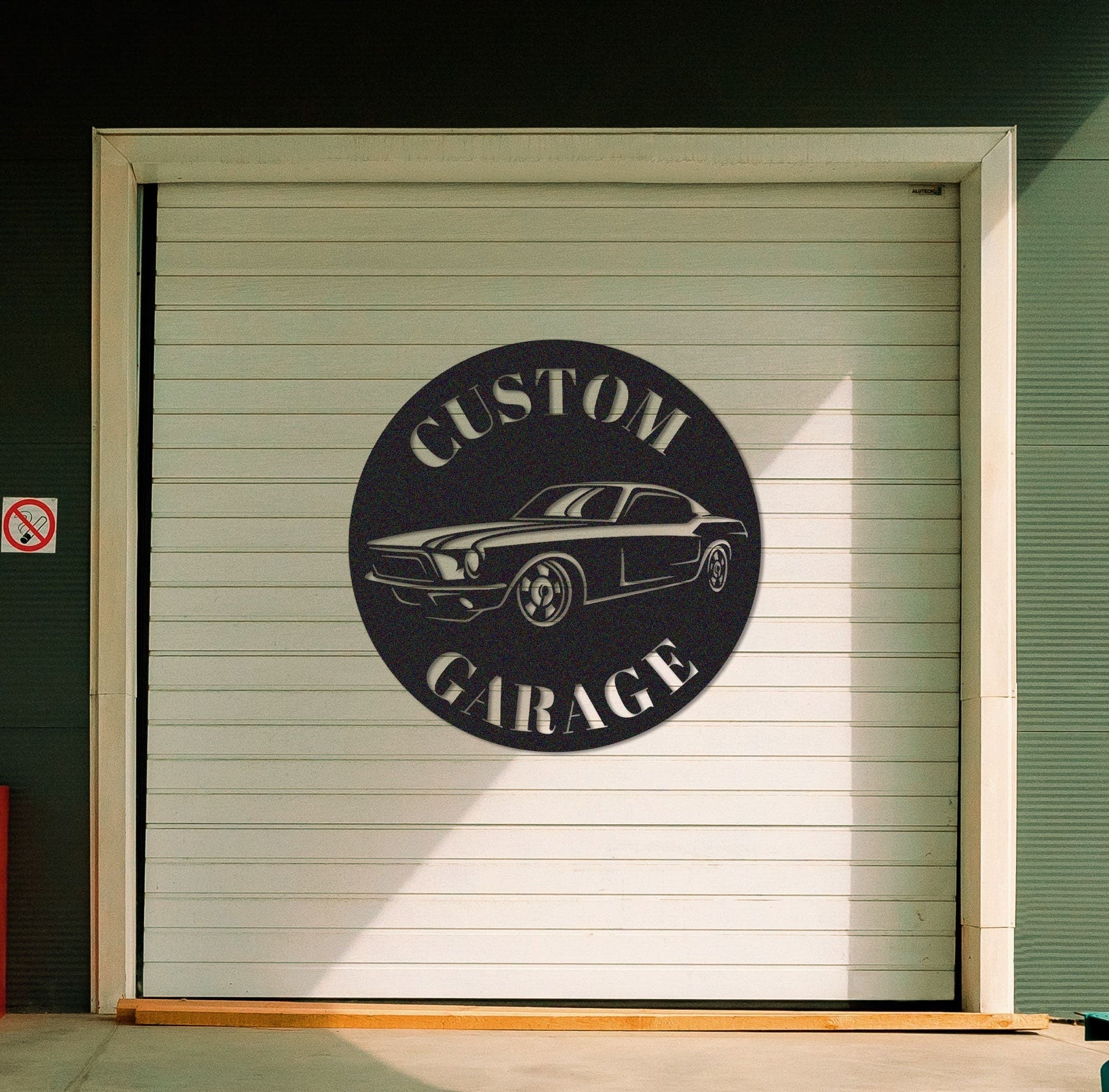 Garage Wall Decor,Custom Car Name Sign,Personalized Garage Wall Art,Garage Gift,Fathers Day Garage Gift,Dad's Work Shop,Garage Name Sign