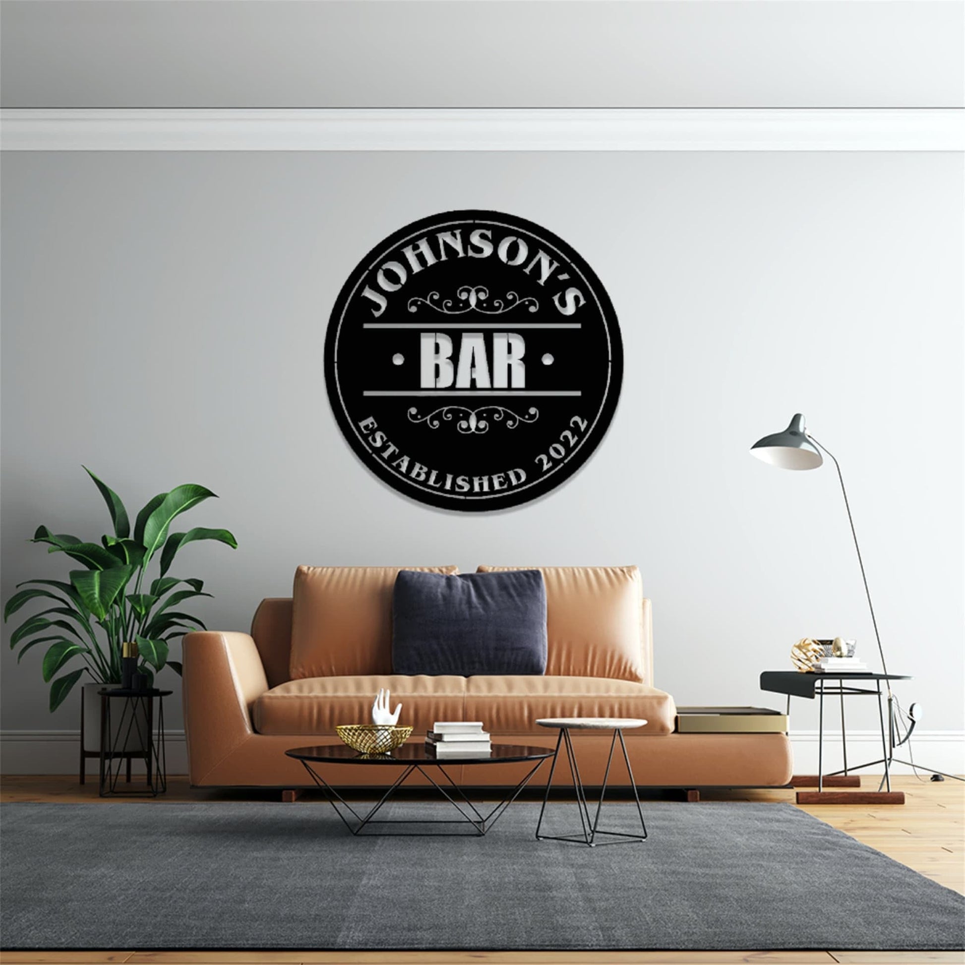 Custom Bar Sign With LED Lights,Personalized Bar Metal Wall Art,Bar Decor,Custom Pub Sign,Man Cave Decor,Outdoor Patio Sign,Outdoor Decor