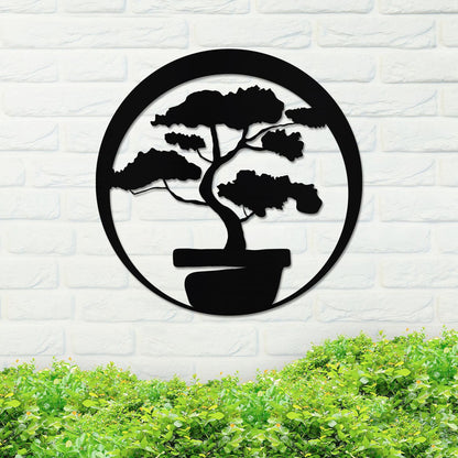 Metal Bonsai Tree Sign, Tree Sign, Metal Family Tree Sign, Home Decor Sign, Metal Tree Sign, Housewarming Gift Ideas, Wedding Gift