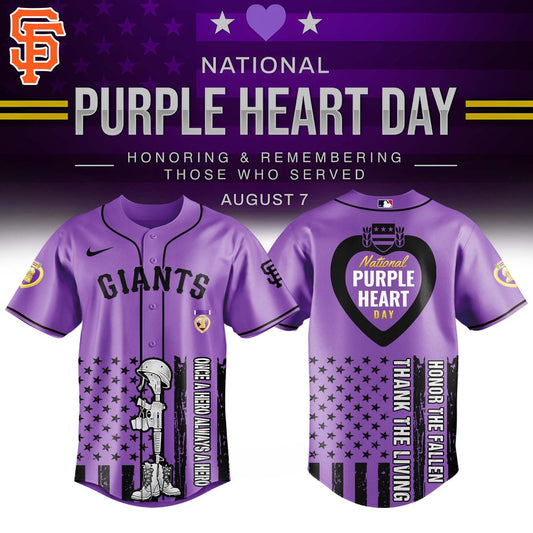 SF x Purple Heart Day Jersey Limited Edition