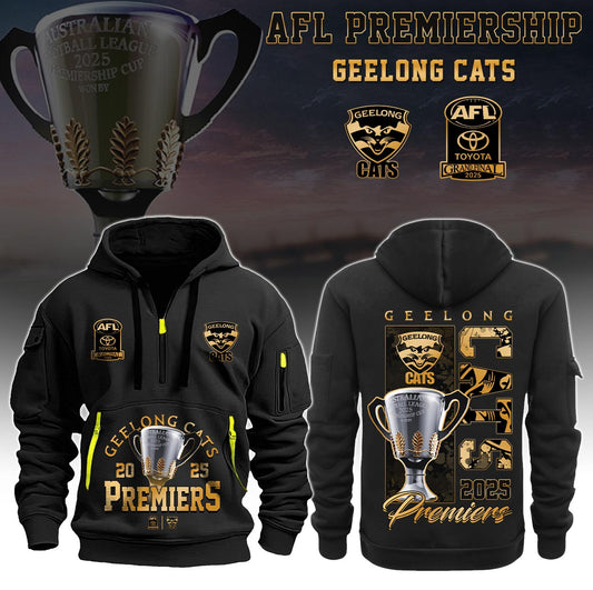 GEELONG CATS– AFL 2025 Champions Half Zip