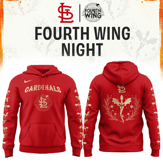 St.Louis Cardinals Fourth Wings Night Limited Edition Hoodie| Cap | Jogger