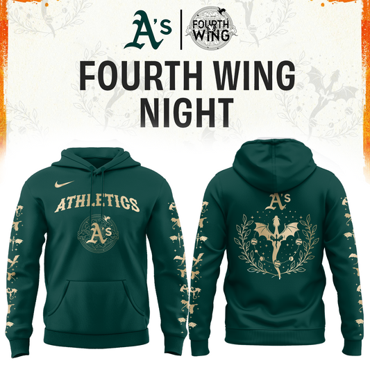 Athletics Fourth Wings Night Limited Edition Hoodie| Cap | Jogger