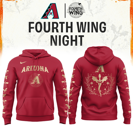 Arizona Diamondbacks Fourth Wings Night Limited Edition Hoodie| Cap | Jogger