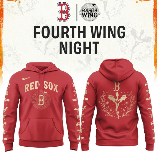 Boston Red Sox Fourth Wings Night Limited Edition Hoodie| Cap | Jogger