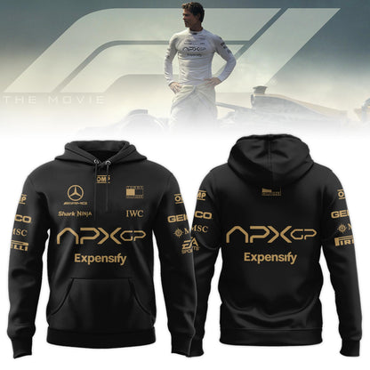 F1 The Movie 2025 APXGP â€œBrad Pittâ€ Hoodie